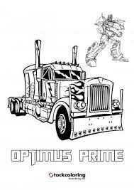 Optimus prime truck colouring pages. Optimus Prime Coloring Transformers Coloring Pages Prime Colors Optimus Prime Coloring Page