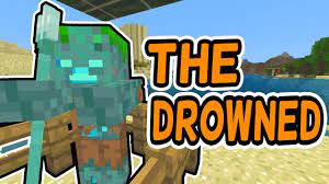 Optionally, glass blocks are helpful for viewing when a zombie becomes drowned. How To Find The Drowned Zombie Mob Java 1 13 Bedrock 1 5 Youtube