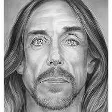 Rod Stewart Drawing by Greg Joens