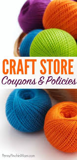 Coupons Coupon Policies For Your Favorite Craft Stores With Images Craft Stores Finding A Hobby Store Coupons