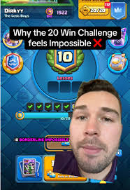 Why the 20 Win Challenge in Clash Royale Is Tough