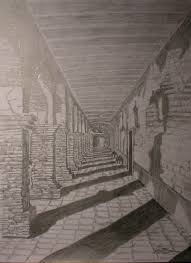 The dark side is also powered by rage, so his defeat and being trapped in a suit make him more here's some nameless men fighting for what they believe is right in a tiny hallway with certain death. San Juan Capistrano Mission Dark Hallway With Arches Pencil Drawing By Eve Co Absolutearts Com