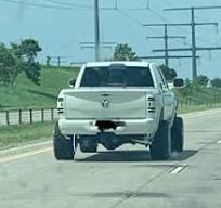 Deep dish wheels, pure white, and lights on the brake ...