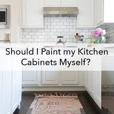 You can find my full disclosure policy here. Should I Paint My Kitchen Cabinets Myself Paper Moon Painting