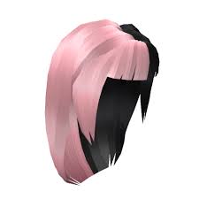 Aesthetic Split Dyed Hair Roblox Split Dyed Hair Black Hair Roblox Split Dye