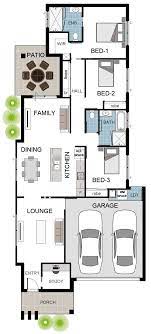 Single level home design consists of 3 bedroom, 2 bathroom, multiple open plan living areas, study, double garage, alfresco and bbq area, pool. Porterbello Cottage Floor Plans House Plans House Design