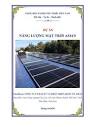 Dự án năng lượng mặt trời 0918755356 | PDF