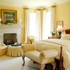 Pin By Cindie Vaughan On Bedroom Pinterest Yellow Master Bedroom Traditional Bedroom Design Yellow Bedroom