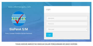 Maybe you would like to learn more about one of these? Tugas Pokok Asesor Akreditasi Sekolah Pada Penggunaan Aplikasi Sispena Informasiguru Com