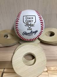 Baseball Coach's Gift Engraved Baseball