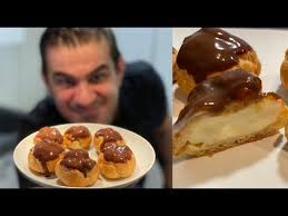 Reteta Profiterol Choux A La Creme Cu Vanilie Youtube Food Romanian Desserts Desserts