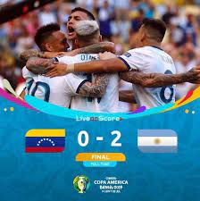 Si la transmisión en vivo y en directo no se encuentra disponible, el resultado será actualizado apenas. Venezuela 0 2 Argentina Full Highlight Video Copa America 2019