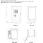 Waterproof IP55 Outdoor Battery Rack Enclosure Cabinet for ...