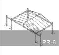 Concert Stage Lighting Truss for Pitched Roof | Skymear ...