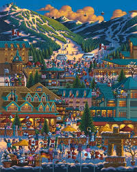 Maybe you would like to learn more about one of these? Whistler Eric Dowdle Arte Fantastico Paisajes Arte Naif