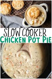 Slow Cooker Chicken Pot Pie The Magical Slow Cooker Recipe Slow Cooker Chicken Pot Pie Chicken Dishes Recipes Crockpot Recipes Slow Cooker