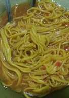 Setelah mie yang anda buat jadi, maka anda dapat mengolahnya menjadi bakmie ayam yang lezat, mari kita simak cara membuatnya di bawah ini. 243 Resep Mie Rebus Kuning Basah Enak Dan Sederhana Ala Rumahan Cookpad
