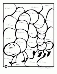 Spring Math Printable Butterfly Color Key Math Worksheets Math Coloring Worksheets Spring Math Worksheets