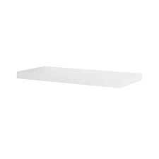 Gloss white wooden floating shelf. Flexi Storage 600 X 240 X 38mm White Gloss Floating Shelf Bunnings New Zealand