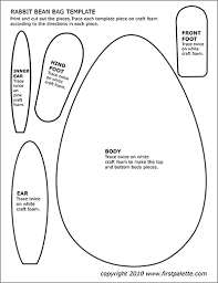 Printable easter bunny ears template get all 1,475 patterns every pattern on our site is available in a convenient bundle starting at only $19.99. Animal Bean Bag Templates Free Printable Templates Coloring Pages Firstpalette Com