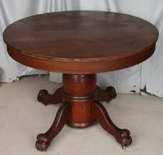 Antique quarter sawn oak claw paw foot round table. Bargain John S Antiques Antique Round Quarter Sawn Oak Dining Table 42 3 Leaves Bargain John S Antiques