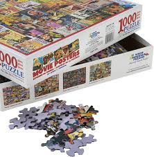 Shop for 1000 piece jigsaw puzzles in puzzles. Amazon Com White Mountain Puzzles Classic Movie Posters 1 000 Piece Jigsaw Puzzle Toys Games