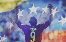 26 year old forward salomon rondon, who currently plays for the english club west bromwich, will play a key role in determining venezuela's success at this year's copa america. Salomon Rondon Twitterissa Happy Independence Day To All Venezuelans Here S To A Free Venezuela
