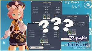 Level These Talents First Talent Leveling Guide Genshin Impact Youtube