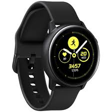 Kids smartwatch that makes and receives calls. Samsung Galaxy Watch Active Black Officeworks