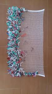 Very Easy Challenge Something Old Something New How To Make An Alfo Very Easy Challenge Something Old Something New In 2020 Rag Rug Diy Diy Weaving Rag Rug