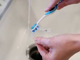 Ingredients include rubbing alcohol and sodium bicarbonate, a natural antiseptic. The Proper Way To Clean Your Invisalign Aligners Orthodontic Associates