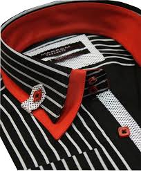 Mens Formal Casual Dress Shirts Black White Stripe Pure Cotton Slim Fit Mens Designer Shirts Mens Shirt Dress Men Shirt Style