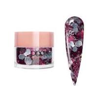 Glitter Acrylic Powder • 302 • Burgundy Mist