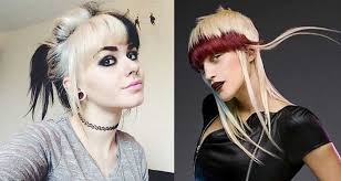 If you'd rather showcase vivid highlights, consider an alternative hue like pink, blue, red, or purple. Two Tone Hair Color Ideas For Short Long Hair How To Dye Dark On Top Light On Bottom Pictures Brown Hair Highlights Brunetts Medium Lenght And More