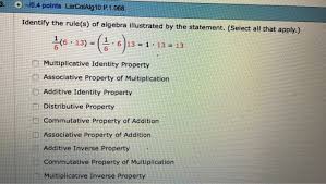 Maybe you would like to learn more about one of these? 3 O104 Points Larcolalg10 P 1 068 Identify The Chegg Com