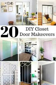 The designers from studio arastu placed these swinging doors in front of a closet to create privacy but also ensure light could still pass through the space. Diy Small Closet Door Ideas Novocom Top