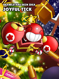 Check out our brawl stars gift selection for the very best in unique or custom, handmade pieces from our shops. My Christmas Skin Idea For Tick I Hope You Guys Love It Brawlstars