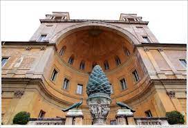 Cortile Della Pigna Courtyard Of The Pine Cone Vatican Pineal Gland Third Eye Gland