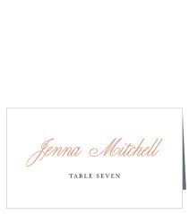 Make any necessary changes to trays or paper type, then matte finish blush pink place cards printed in black. Wedding Place Cards Free Guest Name Printing Basic Invite