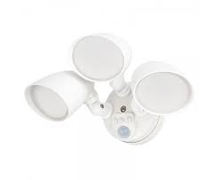 30w Integrated Led Motion Sensor Light 2 700 Lumens Adjustable 3 Head Security Light 4000k Super Bright Leds