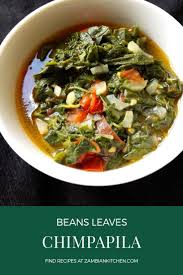 Beans Leaves Chimpapila Zambian Food In 2020 African Food Zambian Food Food
