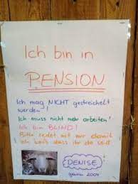 Ausgezahlt werden beamtenpensionen beim erreichen des rentenalters. Auch Unsere Tiere Durfen In Pension Gehen Europahaus Des Kindes Europahaus Des Kindes