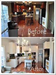 So Bright After I Really Want A White Kitchen Updated Kitchen Home Remodeling Home