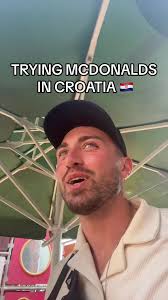 Mcdonalds in Croatia Towel