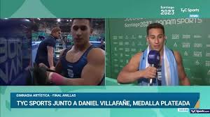 La palabra de Daniel Villafañe, medallista de plata en anillas