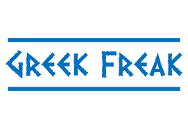Slogan to logo match 2 Greek Freak Dusseldorf Italian Style Pizza Greek Salads Order Takeaway Food Lieferando De