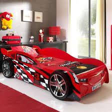 Cilek twin size kids race car bed frame remote controlled, led headlights, engine sound, upholstered headboard, interior padding, license plate, white 4.2 out of 5 stars 73 $1,363.09 $ 1,363. Scorpion Race Car Bed Car Beds Little Dreamers
