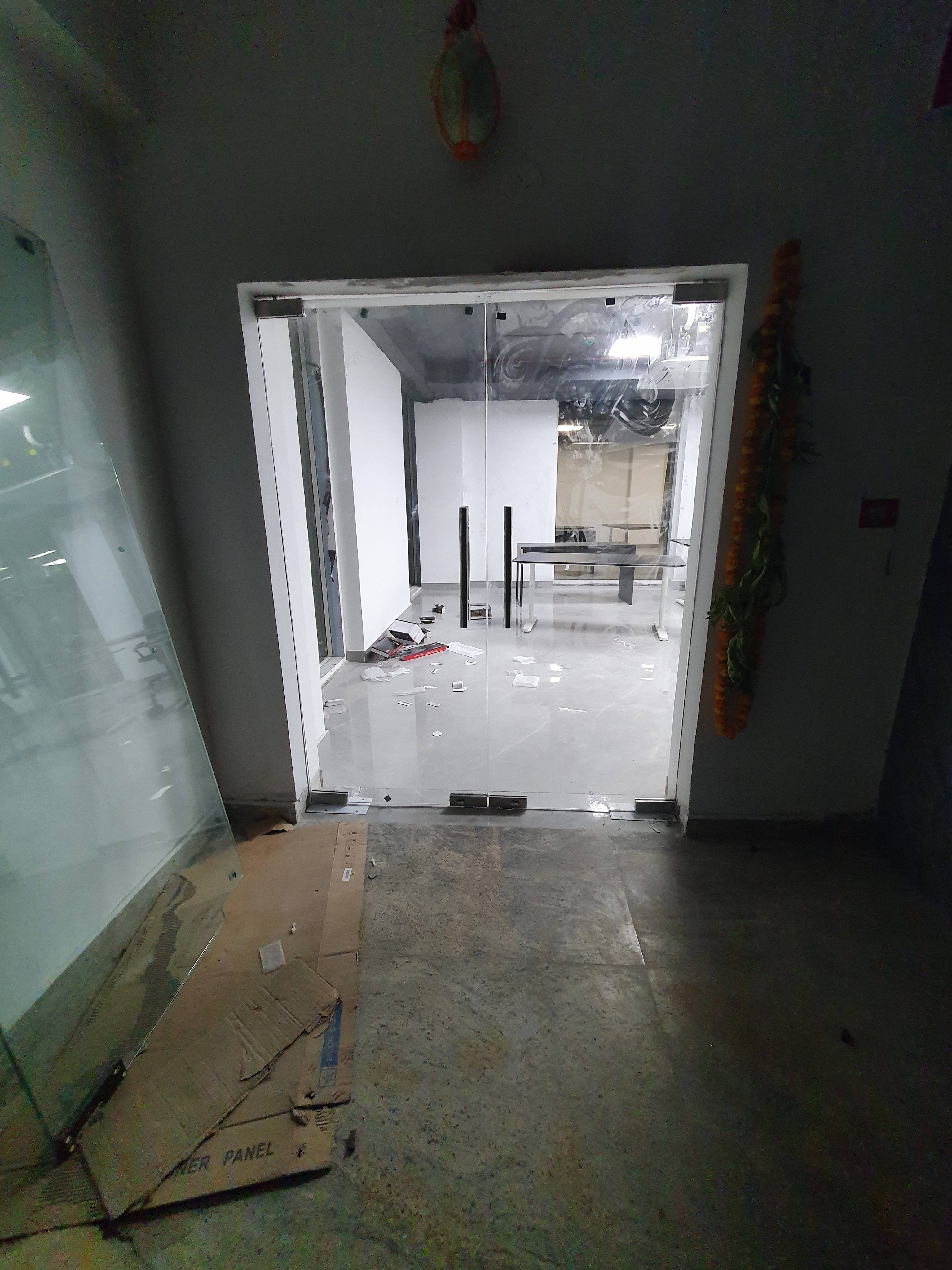 Glass door office door partition toughened glass product image