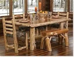 I Love Log Furniture Chairs Dining Rustic Dining Room Sets Log Cabin Furniture Cabin Furniture