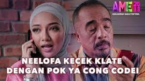 0 by 0 users runtime : Neelofa Kecek Klate Dengan Pok Ya Cong Codei Anugerah Meletop Era 2018 8 April 2018 Youtube
